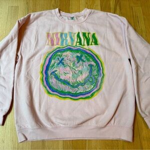 Gildan Pink Nirvana Sweatshirt